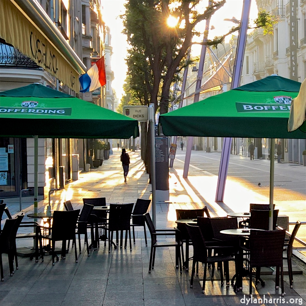 Image: early morning in esch