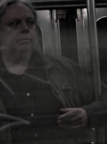 image: Self-portrait in the metro