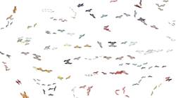 Fourth of 'reflets — paint synthesiser classic — 3.0 collection abstract cloner 6'.