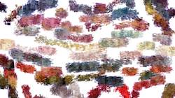 Seventh of 'reflets — paint synthesiser classic — 3.0 collection abstract cloner 6'.