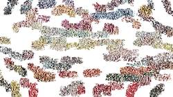 Eighth of 'reflets — paint synthesiser classic — 3.0 collection abstract lighted cloner 1'.