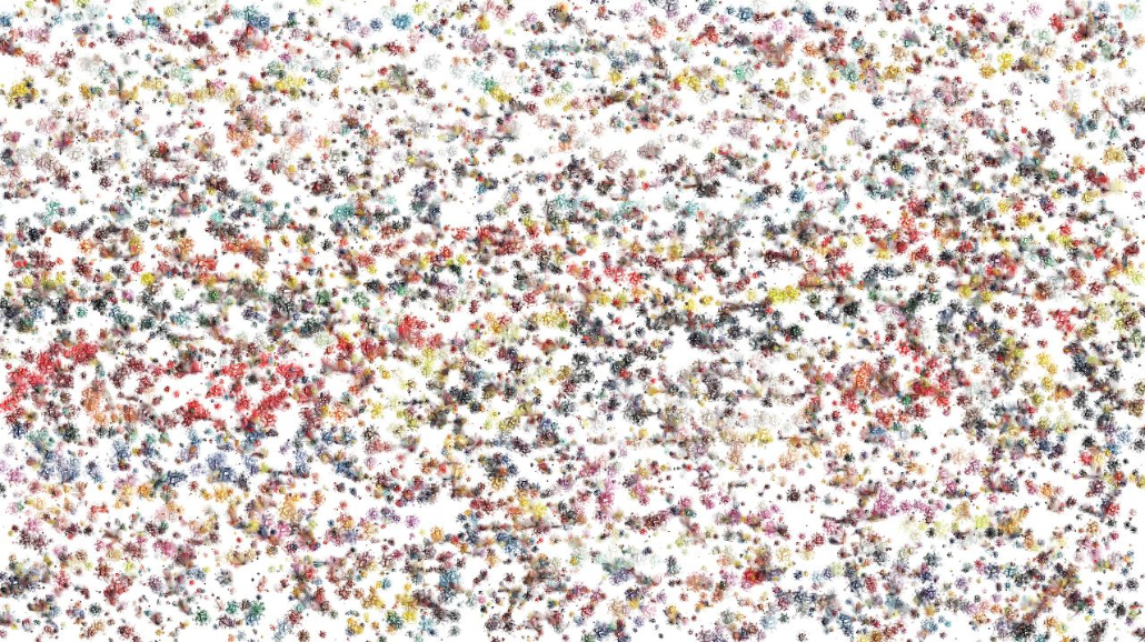 Image 'reflets — paint synthesiser classic — 3.0 collection abstract lighted cloner 1 5'.