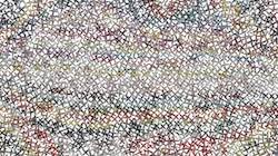 Eighth of 'reflets — paint synthesiser classic — 3.0 collection abstract lighted cloner 1'.