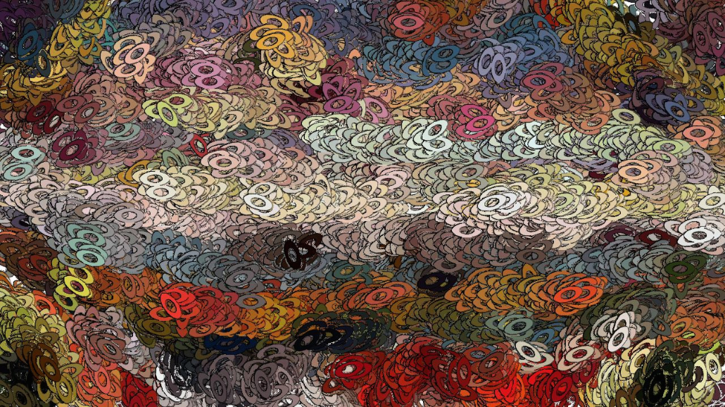 Image 'reflets — paint synthesiser classic — 3.0 collection abstract lighted cloner 1 5'.