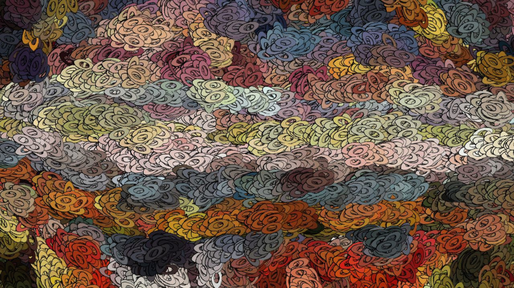 Image 'reflets — paint synthesiser classic — 3.0 collection abstract lighted cloner 1 6'.