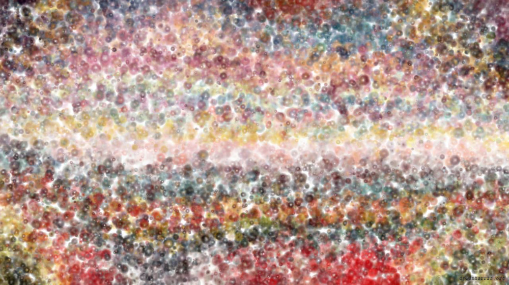 Image 'reflets — paint action sequence — abstract 4'.