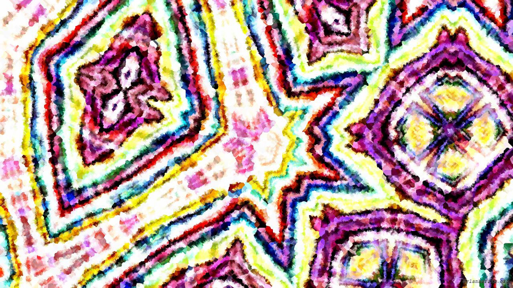 Image 'reflets — paint action sequence — abstract 6'.