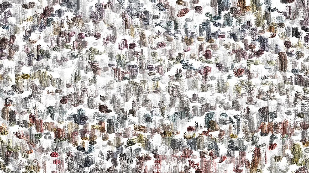 Image 'reflets — paint synthesiser classic — 3.5 collection abstraction 1 5'.