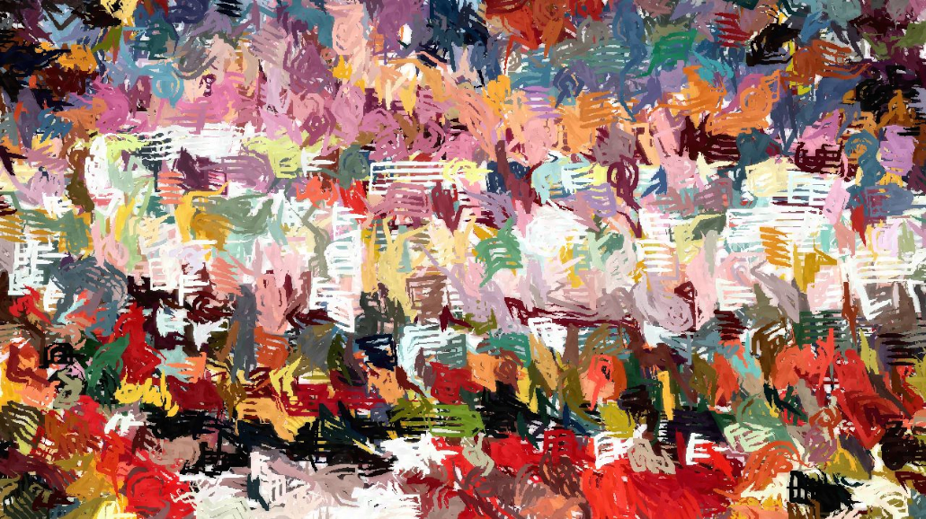 Image 'reflets — paint synthesiser classic — 3.5 collection abstraction 1 2'.