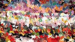 Second of 'reflets — paint synthesiser classic — 3.5 collection abstraction 1'.