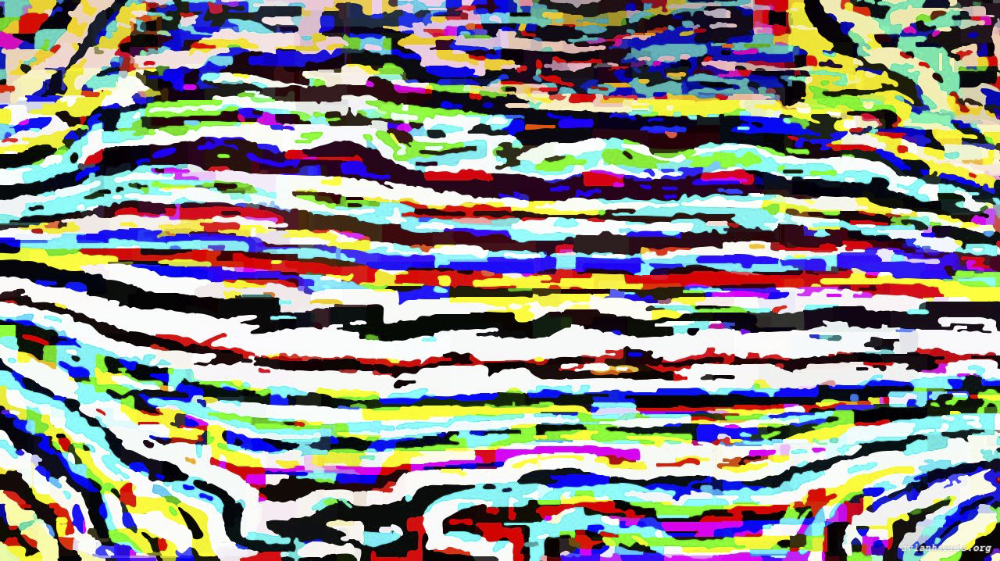 Image 'reflets — paint action sequence — abstraction 1 1'.