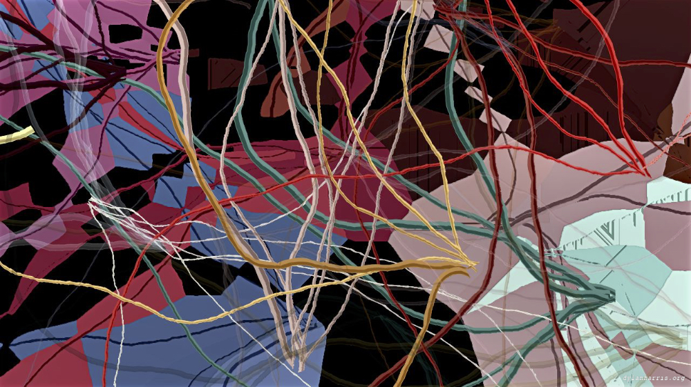 Image 'reflets — paint action sequence — abstraction extreme 5'.