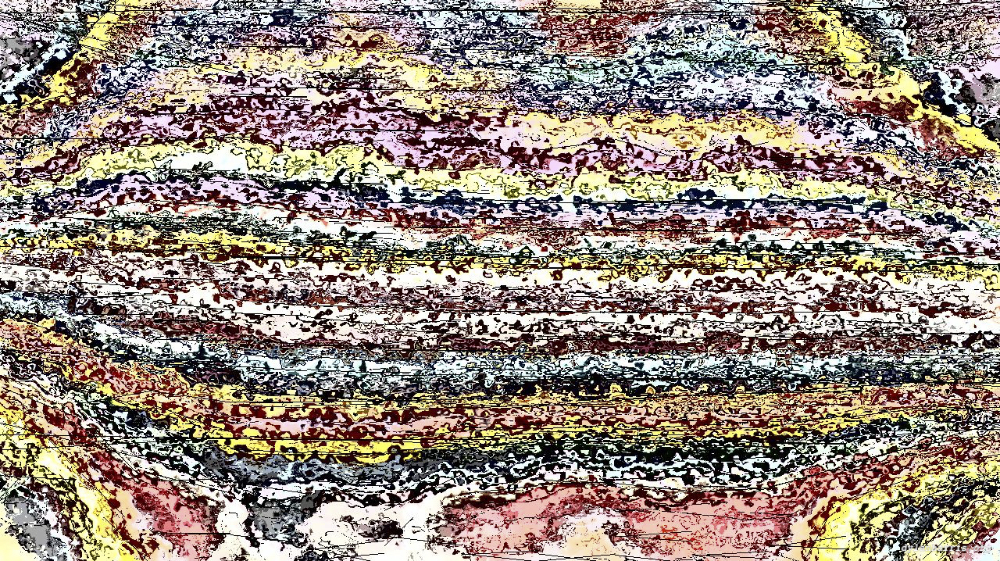 Image 'reflets — paint action sequence — abstraction sketches 3'.