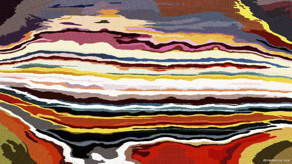 Image 'reflets — paint action sequence — adventure set 2 3 5'.