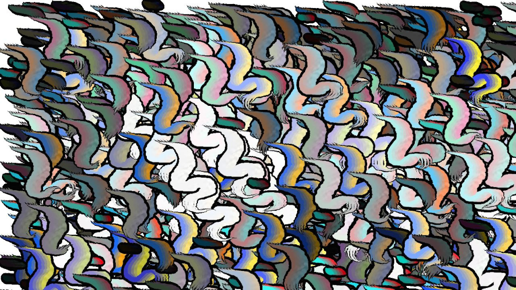 Image 'reflets — paint synthesiser classic — 3.5 collection accent gradient nib 1 1'.