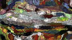 Fourth of 'reflets — paint synthesiser classic — 3.5 collection accent gradient nib 1'.