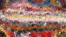 Seventh of 'reflets — paint synthesiser classic — default artistic cloners 3'.