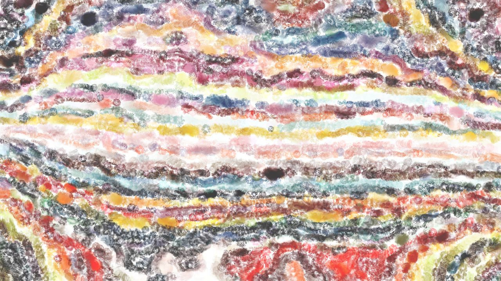 Image 'reflets — paint synthesiser classic — default artistic cloners 4 8'.