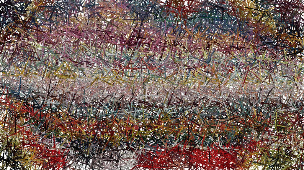 Image 'reflets — paint synthesiser classic — 2.0 collection branchy filaments 1 3'.