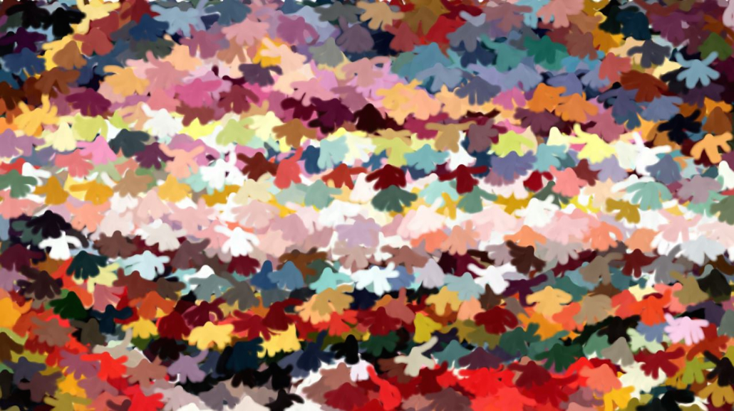 Image 'reflets — paint synthesiser classic — 2.0 collection branchy filaments 1 4'.