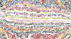 Fourth of 'reflets — paint synthesiser classic — speciality background texture examples 1'.