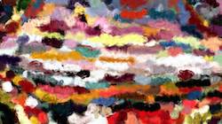 Second of 'reflets — paint synthesiser classic — default bubbly 1'.