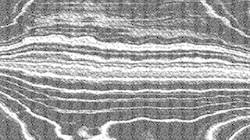 Eighth of 'reflets — paint synthesiser classic — 3.5 collection BW hatching 1'.