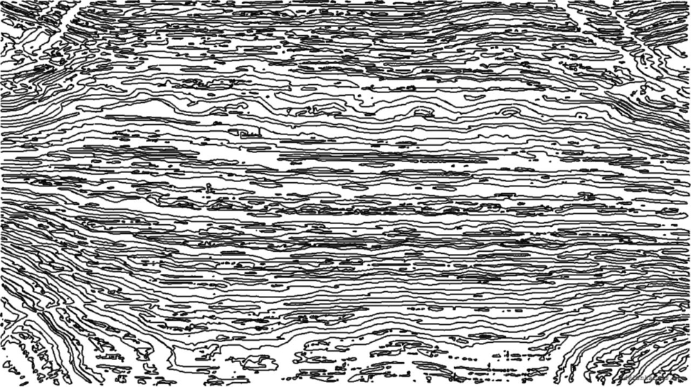 Image 'reflets — paint action sequence — bw sketch examples 1 2'.