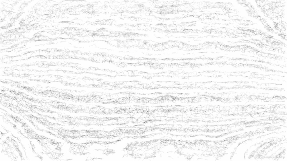 Image 'reflets — paint action sequence — BW sketch ideas 2 5'.