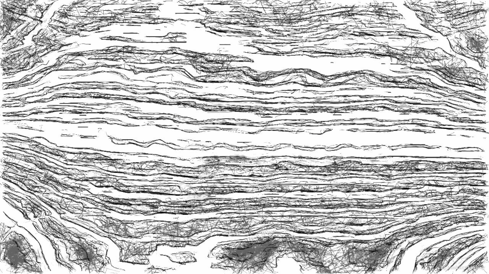 Image 'reflets — paint action sequence — BW sketch ideas 2 6'.