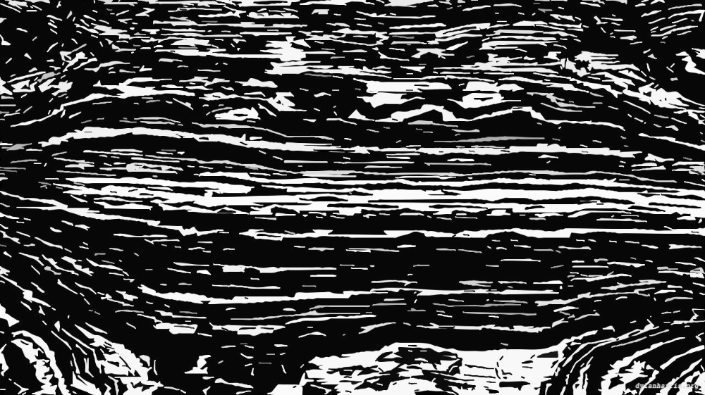 Image 'reflets — paint action sequence — BW sketch ideas 2 1'.