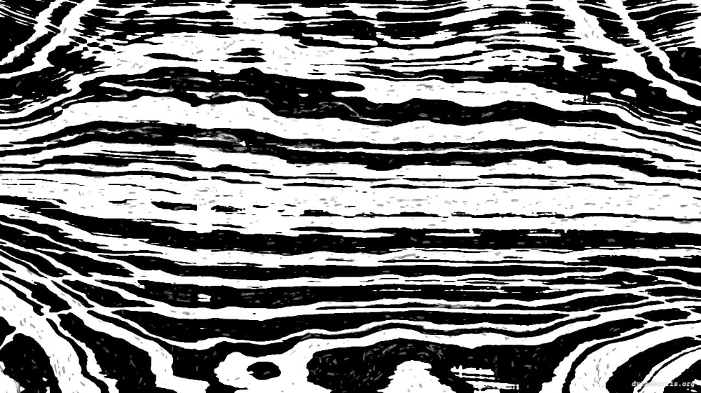 Image 'reflets — paint action sequence — BW sketch ideas 2 4'.