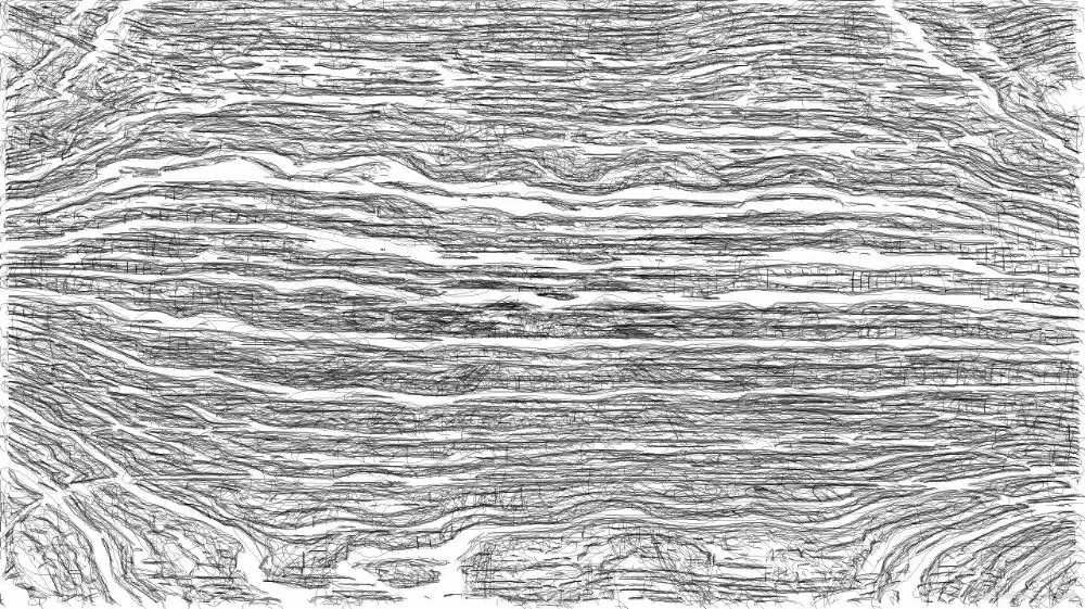 Image 'reflets — paint action sequence — BW sketch ideas 2 7'.