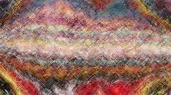 Seventh of 'reflets — paint synthesiser classic — cd hand drawn media dry media crayon 1'.