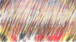 Fourth of 'reflets — paint synthesiser classic — cd hand drawn media dry media pastel'.