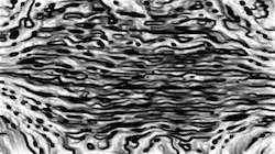 Fifth of 'reflets — paint synthesiser classic — cd hand drawn media dry media pencils 1'.