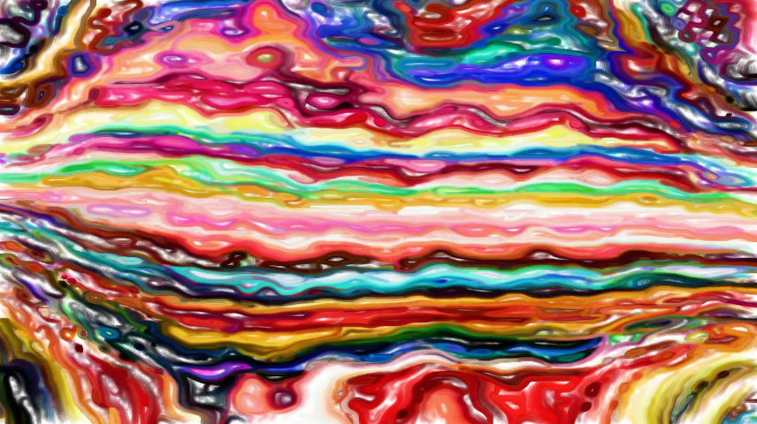 Image 'reflets — paint synthesiser classic — cd hand drawn media dry media pencils 2 1'.