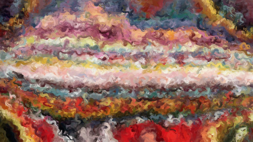 Image 'reflets — paint synthesiser classic — cd hand drawn media wet media acrylic 1 6'.