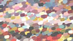 Second of 'reflets — paint synthesiser classic — cd hand drawn media wet media acrylic 2'.