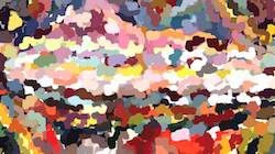 First of 'reflets — paint synthesiser classic — cd hand drawn media wet media marker'.