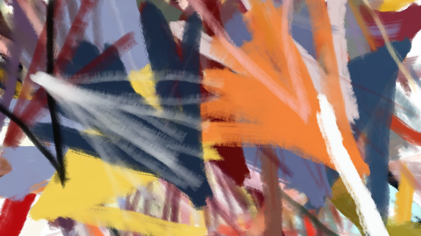 Image 'reflets — paint synthesiser classic — cd hand drawn media wet media oil 1 8'.