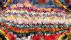 Eighth of 'reflets — paint synthesiser classic — cd hand drawn media wet media oil 3'.