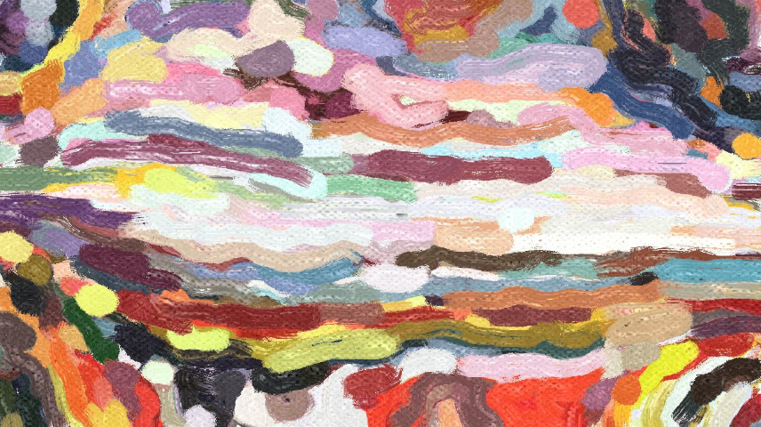 Image 'reflets — paint synthesiser classic — cd hand drawn media wet media oil 4 4'.