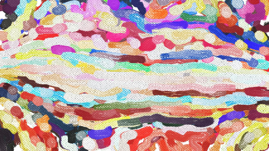 Image 'reflets — paint synthesiser classic — cd hand drawn media wet media oil 4 6'.