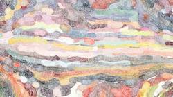 First of 'reflets — paint synthesiser classic — cd hand drawn media wet media oil 5'.