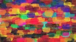 Fifth of 'reflets — paint synthesiser classic — cd hand drawn media wet media sami 1'.