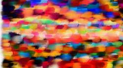 Seventh of 'reflets — paint synthesiser classic — cd hand drawn media wet media sami 1'.