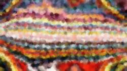 Eighth of 'reflets — paint synthesiser classic — cd hand drawn media wet media watercolour 2'.