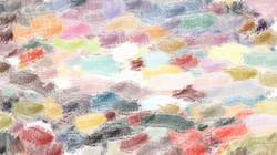 Third of 'reflets — paint synthesiser classic — cd hand drawn media wet media watercolour 3'.