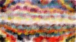 Sixth of 'reflets — paint synthesiser classic — cd hand drawn media wet media watercolour 3'.